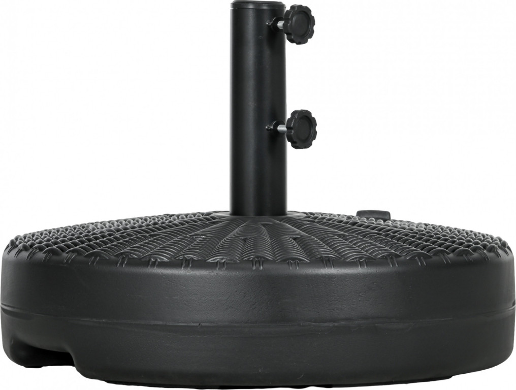 Stojan na slunečník, průměr 51 cm | černý