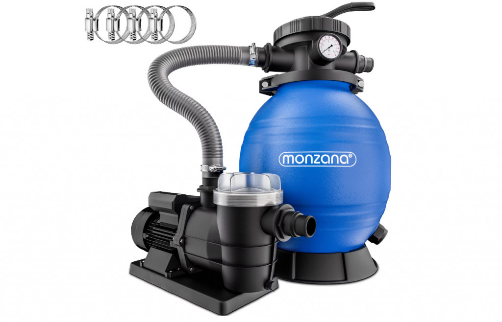 Písková filtrace k bazénu 9960 l/h | modrá