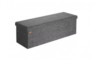 Lavice s výklopným víkem 115x38x38cm| tmavě šedá