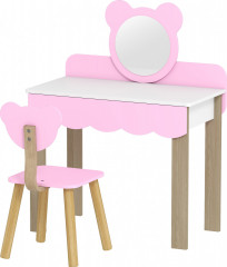 Dětský kosmetický set | růžový + bílý č.1