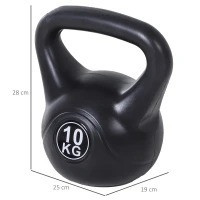 Činka kettlebell 10 kg | černá č.3