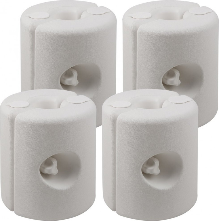 Sada závaží k party stanům 4ks | bílé