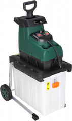 Tichý zahradní drtič 100 W se sběrným košem 60 l č.1