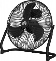 Stolní elektrický ventilátor se 4 rychlostmi| černý č.1