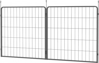 Sada 2 prodlužovacích panelů 80x90x80 cm | šedá