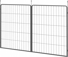 Sada 2 prodlužovacích panelů 80x100x110 cm | šedá č.1