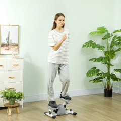 Mini stepper s protiskluzovými pedály | šedý