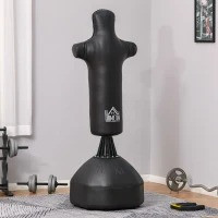 Volně stojící boxovací pytel 180cm | černý č.1