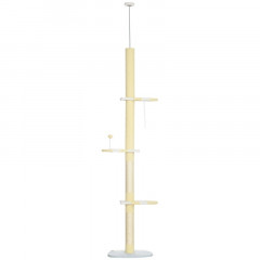 Kočičí škrabadlo, 220 - 260 cm | žluté č.3