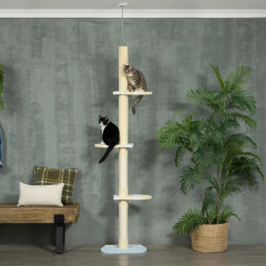 Kočičí škrabadlo, 220 - 260 cm | žluté č.1