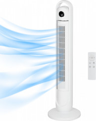 Věžový ventilátor 31x109 cm | bílý č.1