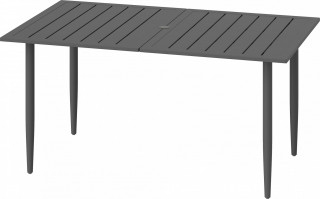 Zahradní stůl 150x90x73cm | černý