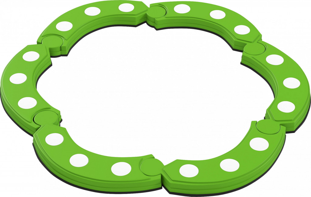 Dětská balanční kladina pro děti 3-8 let | zelená