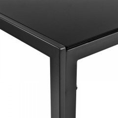 Jídelní stůl Manhattan XL 120 x 60 x 75 cm | černý č.3