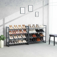Variabilní organizér na boty 92,5 x 30,7 x 163,5 cm | šedý č.2