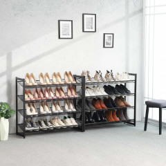 Variabilní organizér na boty 92,5 x 30,7 x 163,5 cm | černý č.1