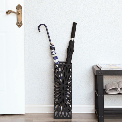 Kovový stojan na deštníky | černý č.2