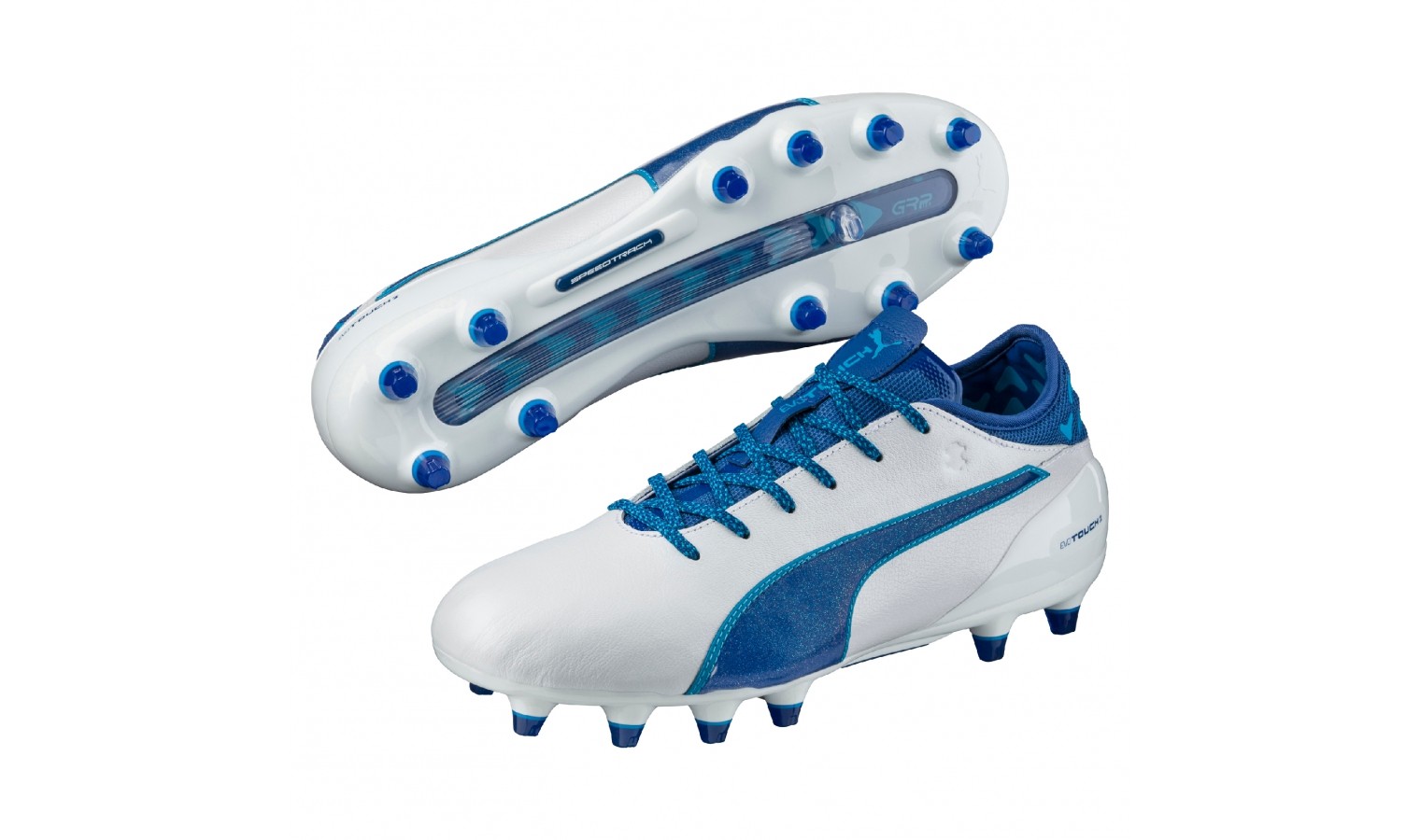 Puma Kopačky lisovky Puma evoTOUCH 2 FG 10369303 | Whitte | velikost 42 (US 9 / UK 8)