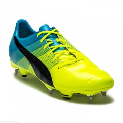 Kopačky Mixy Puma evoPOWER 1.3 Mixed SG 10352501 | Yellow | velikost 46,5 (US 12,5 / UK 11,5) č.2