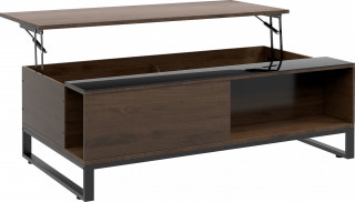 Odkládací konferenční stolek 102 x 58 x 35,5 cm | černý č.1