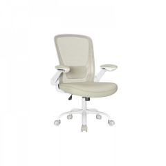 Ergonomická kancelářská židle s látkovým potahem | béžová č.2