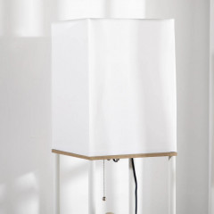 Stojací lampa se 3 přihrádkami | bílá č.3