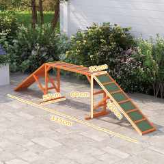 Agility rampa pro psy 325x55x60 cm | oranžová č.2