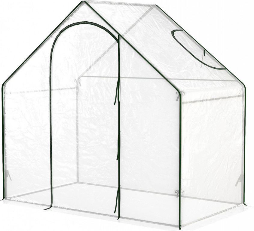 Fóliový skleník 1,8 x 1 x 1,68 m | zelený