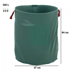 Zahradní pytle 3x300 litrů | zelené č.2