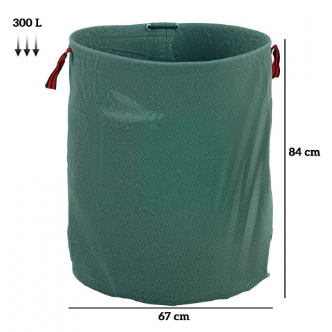 Zahradní pytle 3x300 litrů | zelené č.2