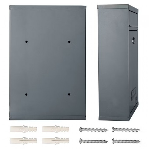 Sada 6 stříbrných poštovních schránek č.5