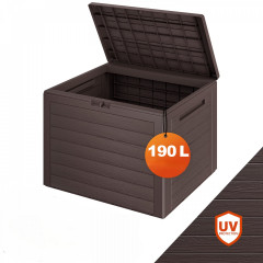 Úložný box Lille 190L | hnědý č.3