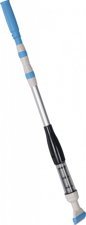 Akumulátorový bazénový vysavač s kartáčem | modrý + bílý