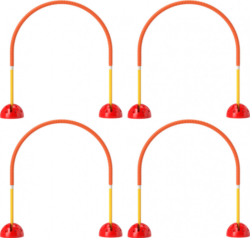 Sada vybavení pro agility psů | žlutá + oranžová