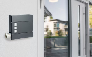 Designová poštovní schránka | antracit č.1