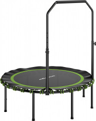 Skládací fitness trampolína, průměr 114 cm | zelená č.1