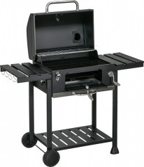 Kempinkový gril na dřevěné uhlí | černý č.1