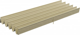 Náhradní střecha pro pergolu, 350 x 260 cm | béžová č.1