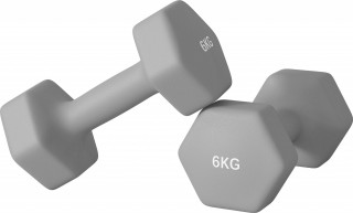 Činky 2 x 6 kg | černé