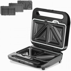 Toustovač, vaflovač a gril 3V1 1000W č.3