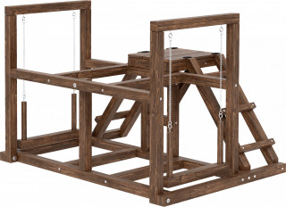 Prolézačka pro kuřata | hnědá