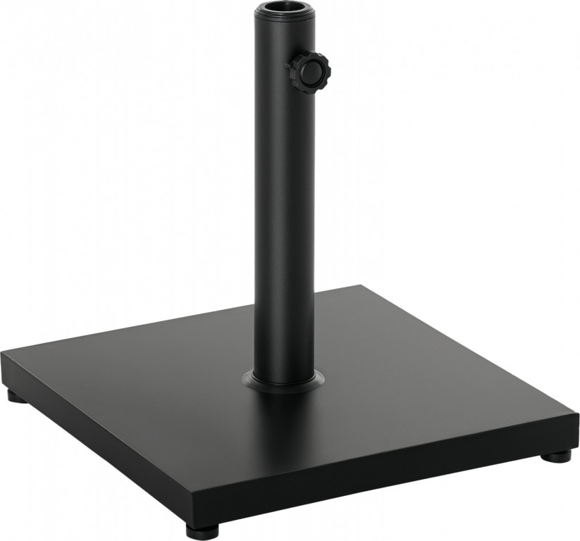 Stojan na slunečník 40 x 40 x 43 cm | černý