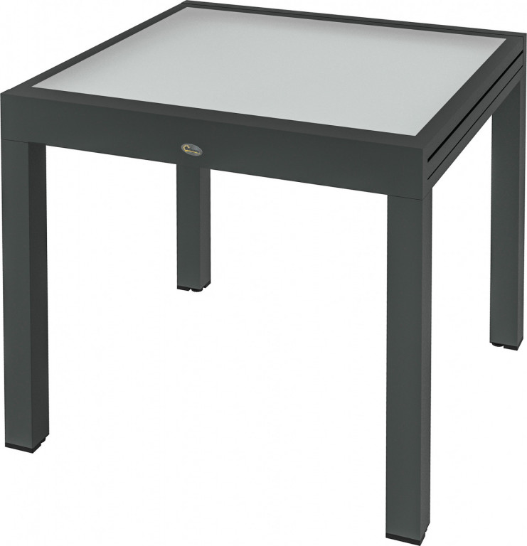 Zahradní stůl 160 x 80 x 75 cm | tmavě šedý
