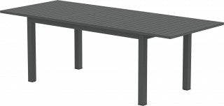 Zahradní hliníkový stůl | šedý č.1
