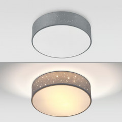 Stropní lampa hvězdná obloha Ø38cm | šedá č.3