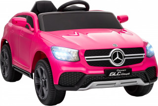 Elektrické autíčko pro děti s oficiální licencí Mercedes-Benz GLC Coupé | růžové č.1