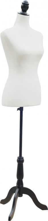 Figurína na šaty | bílá