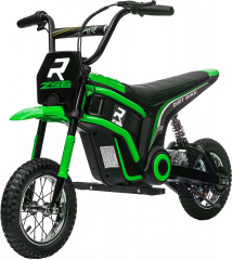 Dětská elektrická motorka | zelená č.1