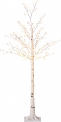 LED světelný stromek 150 cm | bílý