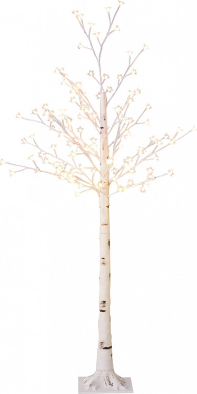 LED světelný stromek 150 cm | bílý